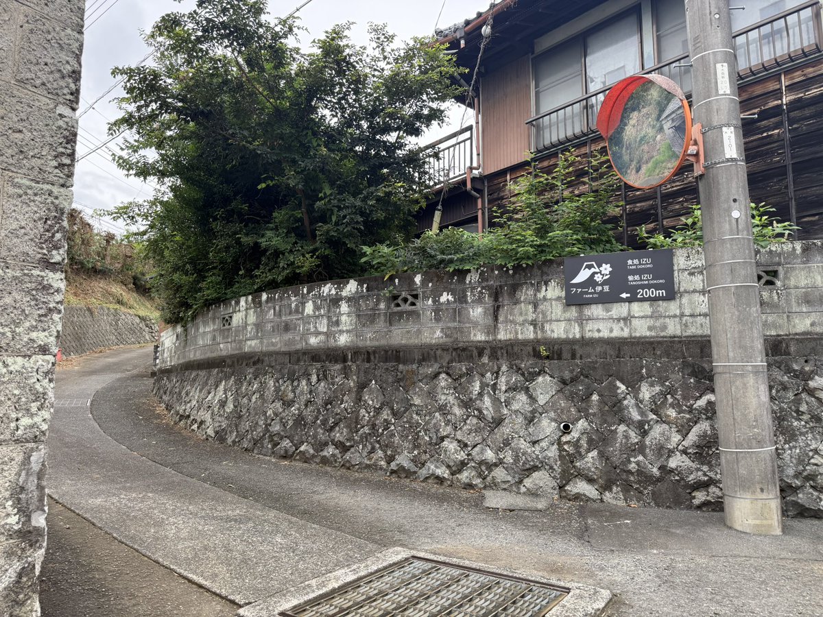 dendekei's tweet photo. 県道沿いの駐車場からお店までの道のり https://t.co/QF5pryy0hE