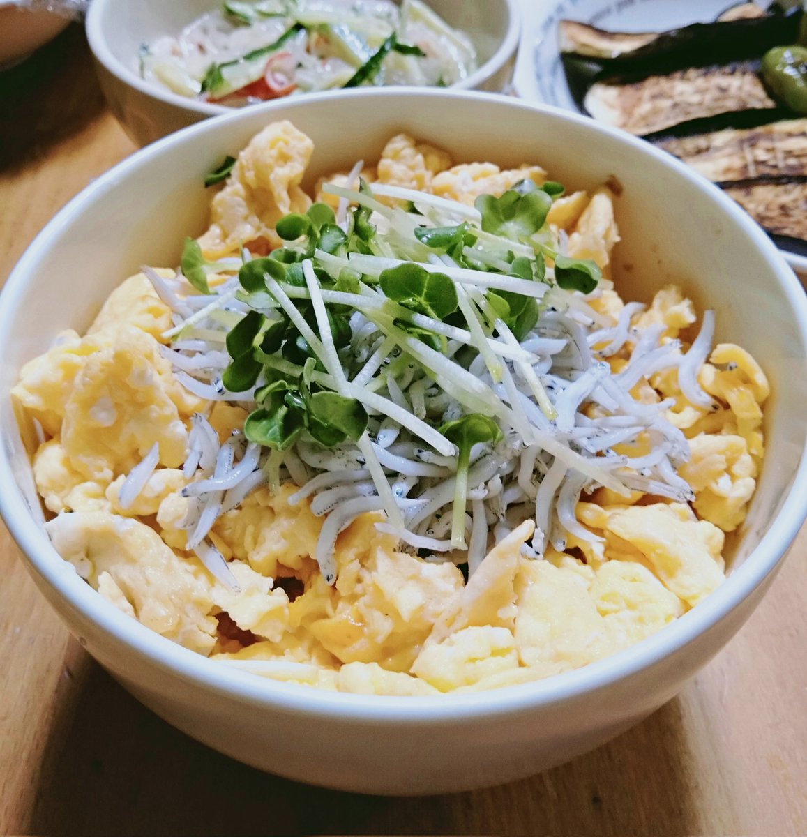 daharasanr's tweet photo. クックにえのきinバーグと、しら玉丼ぶりを投稿しました。
ジャッキー＆サモハンコンビ（鶏胸肉ケチャップ炒め）に続き、チキン南蛮野郎もランクインしました…
甘酢タルタルの、こってり・さっぱりコンビもやるやん！ https://t.co/1tZtAeEvcu