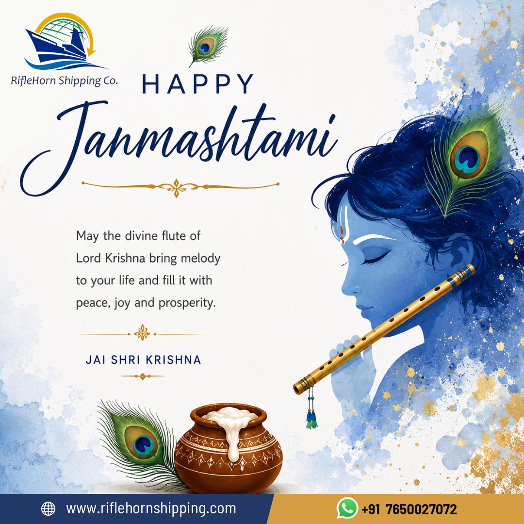 RFHshipping's tweet photo. 🦚✨ Happy Krishna Janmashtami! ✨🦚
May Lord Krishna’s divine blessings fill your life with peace, prosperity, happiness, and success.
May His grace guide you towards new opportunities, meaningful growth, and a journey filled with positivity.
🙏 Jai Shri Krishna! 🙏 https://t.co/QnCxfjNKqC