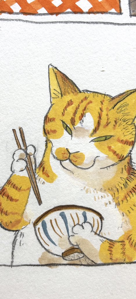 mangasickmanga's tweet photo. 黒山「三毛猫モブは猫缶を稼ぎたい③」出版記念日展、台湾時間午後２時オープン。

日本語版はまだ出ていませんが、原稿を見て期待を高めていきましょう！

作家自身と日本の会社が制作したグッズ両方あります https://t.co/QftDoT1u4K