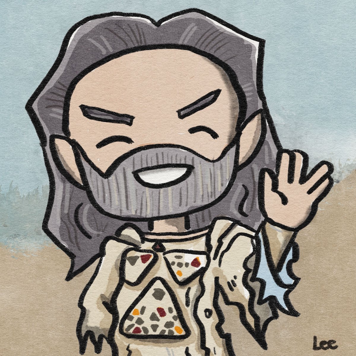 LeeDrawsStuff's tweet photo. Daily Trek Character #22 - Sybok
"I couldn't help but notice your pain."
The Final Frontier, 1989
#startrek #startrekV #TheFinalFrontier #startrekfanart
For my thoughts on this one: https://t.co/ILEFuwnhT7 https://t.co/1XA88Wu02G