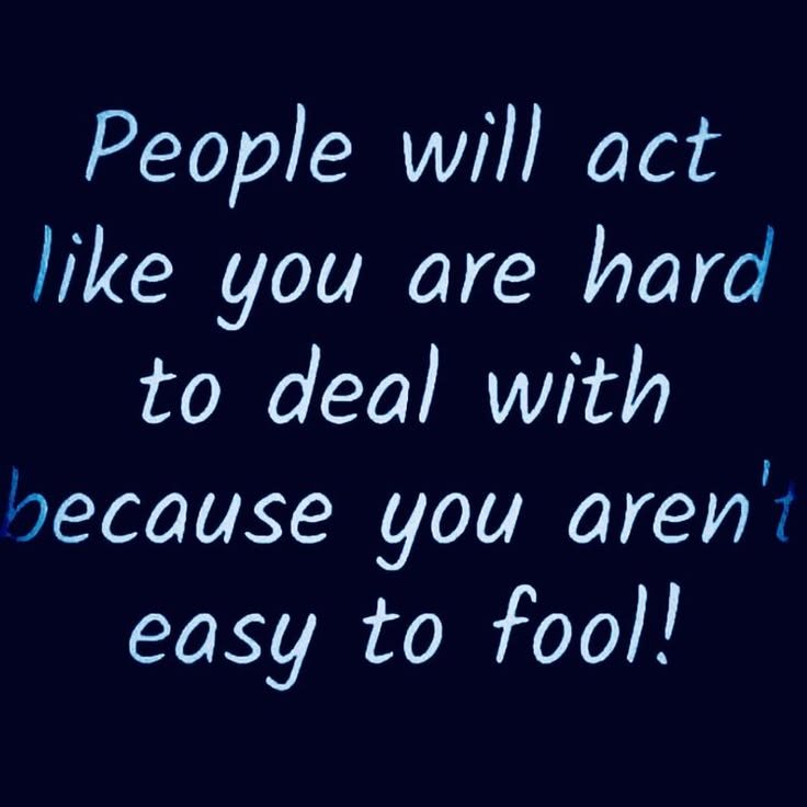 001_RandyK's tweet photo. People will act like you're hard to deal with because you're not easy to fool. https://t.co/FKMb1N6sIm