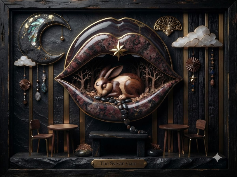 TanithLow245861's tweet photo. Wishing everyone a relaxed start to the day and a wonderful day ahead. If you’re already up, I wish you plenty of energy and creativity for the day.💖🌻☕️🎨#TheSylvanGate #SurrealArt #FantasyArt #RabbitArt #MoonMagic #MysticalArt #AIArt #DigitalArt #Dreamlike https://t.co/Pxf8HvdPQT