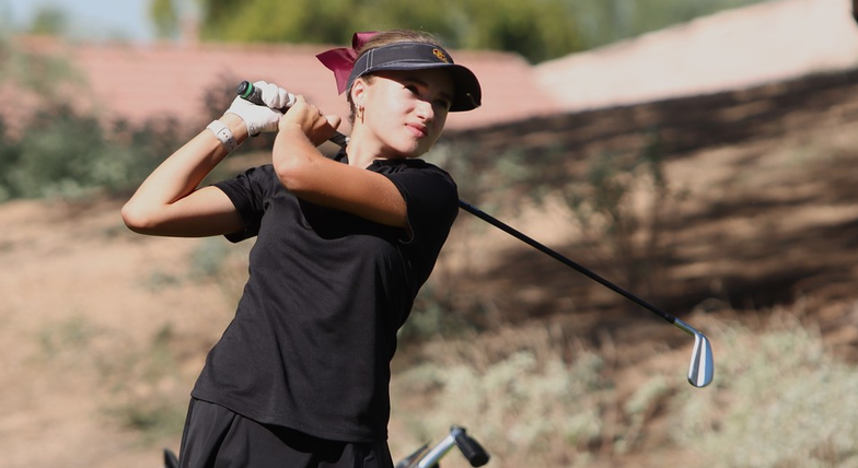 JavierJMorales's tweet photo. The Jet Sports Training Female Athlete of the Month for August is Salpointe Class of 2028 golfer Samantha Saxon, who followed her title in the Phoenix City Junior Championships with a first-place finish in the Flowing Wells Tournament of Champions.

Story - https://t.co/hrM9nu1G28 
---