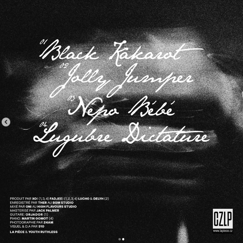 16x16FR's tweet photo. #TRACKLIST : Découvre la tracklist du projet "Setec Astronomy" de Zeu &amp; Owen à paraître le 16 Septembre !
@zeucz8 @bigowenfkf https://t.co/wW5kMNmymr