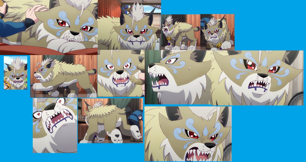 garurusamemon's tweet photo. #BEATBREAK #Digimon I miss Cougarmon 😭 so much! I made this collage of him from my favorite episode back when it aired. I love all the cute facial expression he makes😭💔 i want Cougarmon Back. https://t.co/cTAnzCb6Xc