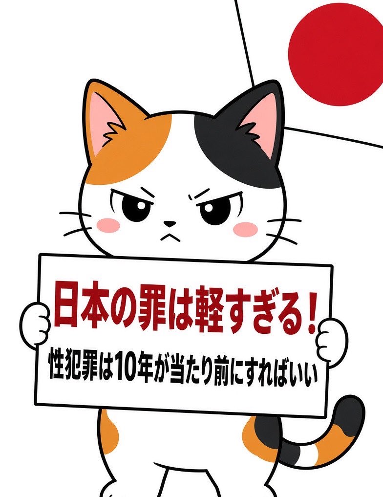 pirooooon3's tweet photo. 日本は罪が軽すぎる

「罰が重過ぎて、犯人にとって割に合わないから…日本の司法に足りないもの」
「昔は飲酒運転は刑が軽かったから守らない人が多かったので特に性犯罪者は痴漢で最低10年とかにしてほしい」

「ドバイは殺人事件が全くないとガーシーさんが仰ってました。ドバイの犯罪てスピード違反くらいしかないとか」