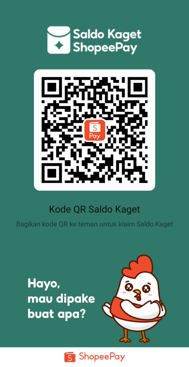 eliazaneta's tweet photo. Kamu menerima kiriman Saldo Kaget ShopeePay. Klaim sekarang di Aplikasi ShopeePay 👉 https://t.co/pkmh7FCkcx
Gunakan nomor HP yang sama untuk klaim saldo dan login aplikasi ShopeePay.
#SaldoKagetShopeePay
#AplikasiShopeePay https://t.co/HTNGFT6D28