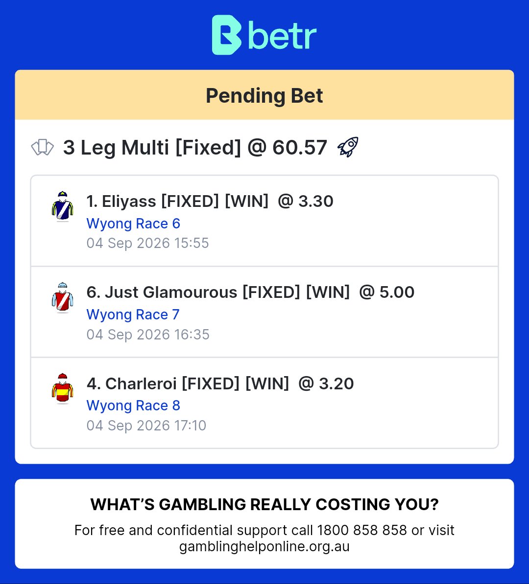 kap_greg's tweet photo. Check out this bet I placed at betr https://t.co/lVKHyUgx3a