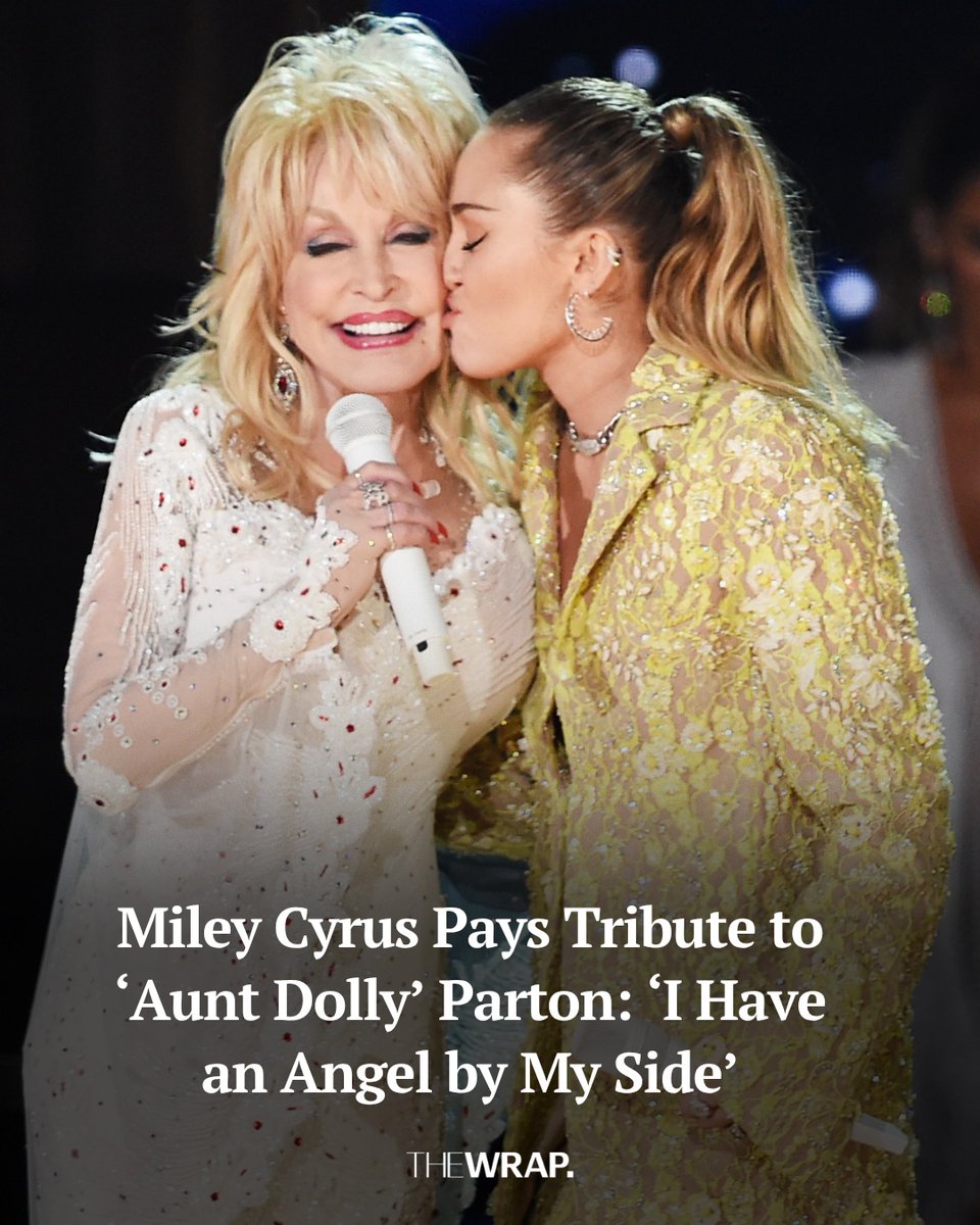 55Hamdy's tweet photo. Miley Cyrus is mourning the loss of her “Aunt Dolly, ” reflecting on their final conversations about music and metamorphosis. https://t.co/1ZkHsBRzPE