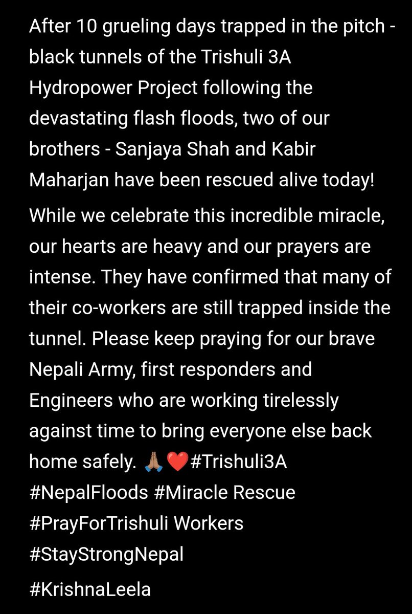 Pawan_63k's tweet photo. #NepaliArmy
#Miracle
#KrishnaLeela🙏❤️ https://t.co/mhWmNuYWps