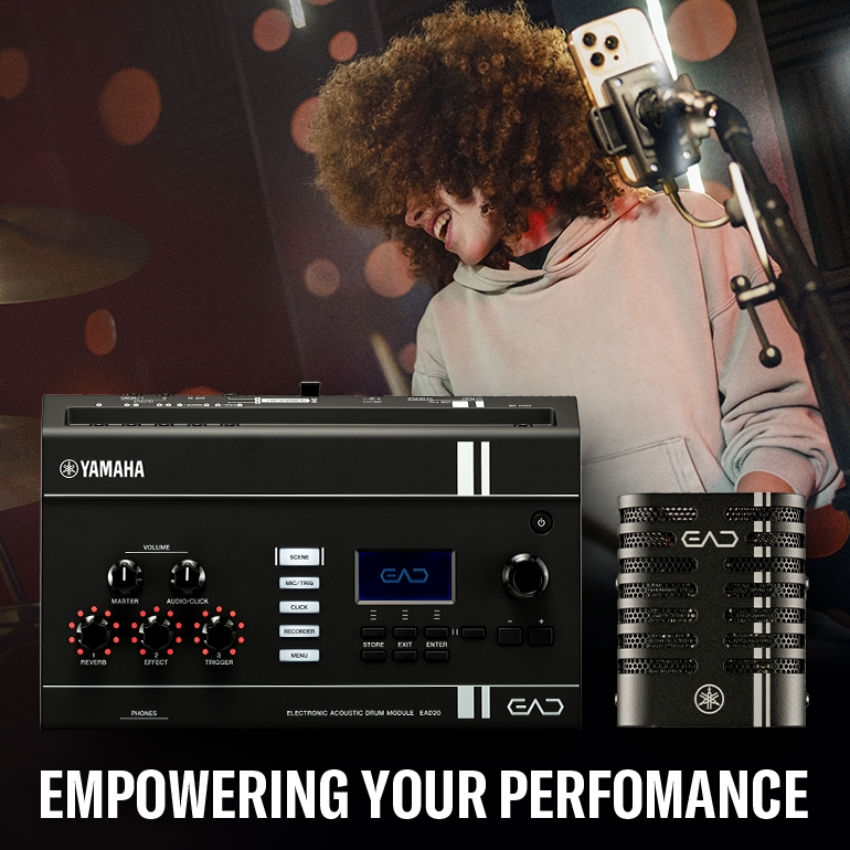 Yamahadrums_jp's tweet photo. 【新製品情報公開！】
このたび、エレクトロニックアコースティックドラムモジュール新製品「EAD20」ならびに、ヤマハドラムハードウェアよりシンバルスタンド・スネアスタンド新モデルを発売いたします。

■発売日：9月18日(金)
■希望小売価格(税込)：EAD20 ￥139,700
※ハードウェアの希望小売価格については、製品Webサイトをご覧ください。

#yamahadrums