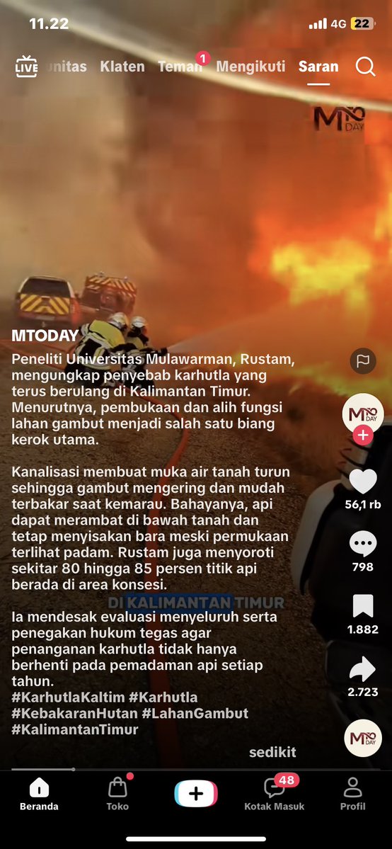 jenostalker's tweet photo. penyebab nya apa? ALIH FUNGSI LAHAN. lahan seluas itu gamungkin dong masyarakat berani alihkan, pasti ada seseorang di baliknya. 

TETAP STAY SAFE YANG DISANA…
TETAP SEMANGAT SUARAKAN YANG DISINI…

#PRAYFORLAMPUNG
#PRAYFORSULAWESI
#PRAYFORKALIMANTAN
#PRAYFORSUMATERA
#PRAYFORACEH
#PRAYFORNTT
#PRAYFORNTB
#PRAYFORPAPUA
#PRAYFORINDONESIA
 #AllEyesOnIndonesia