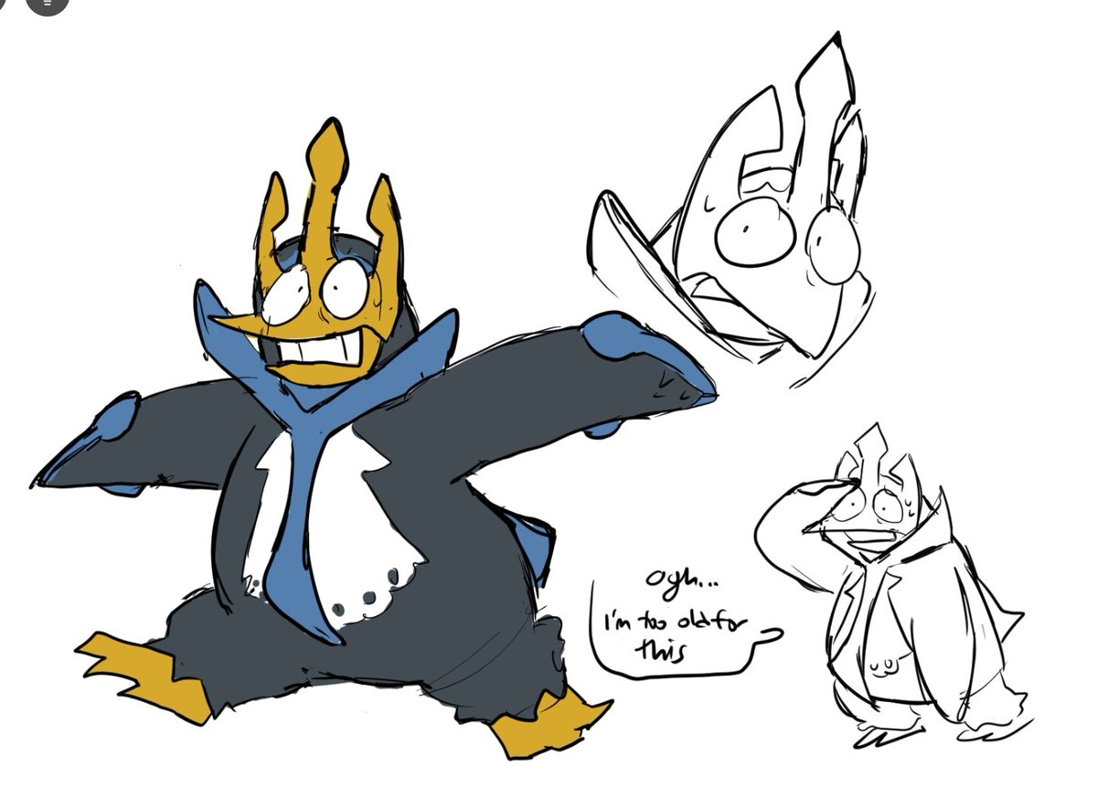 swift_uhm's tweet photo. old penguin https://t.co/aA46AcC80k