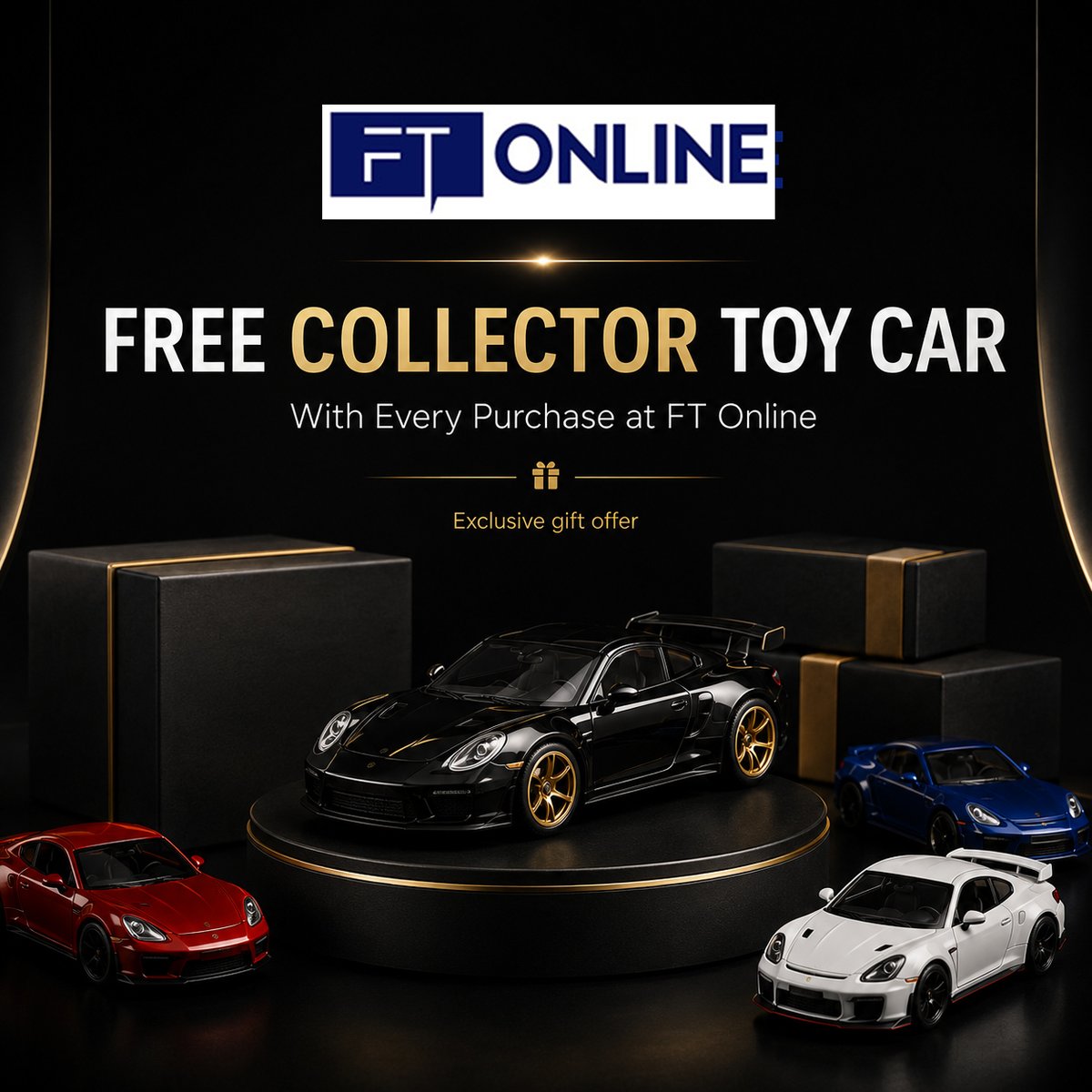 FascoTrading's tweet photo. 🎁 A little surprise with every order!

Shop at FT Online and receive a FREE Collector Toy Car with every purchase.

Available for a limited time and while stocks last.

Shop online: https://t.co/8aK44mUNpK

#FTOnline #FreeGift #CollectorToyCar #CarLovers https://t.co/tiQQ0ya5ba