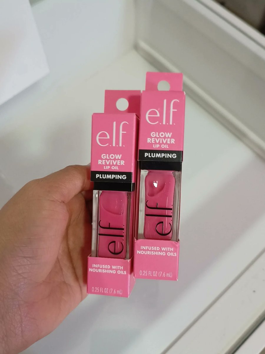 JenniferHyi56k's tweet photo. Lip oil e. l. f. tono Burst Bubble: rosita natural e hidratante. Disponible. https://t.co/LZov3EEHJU