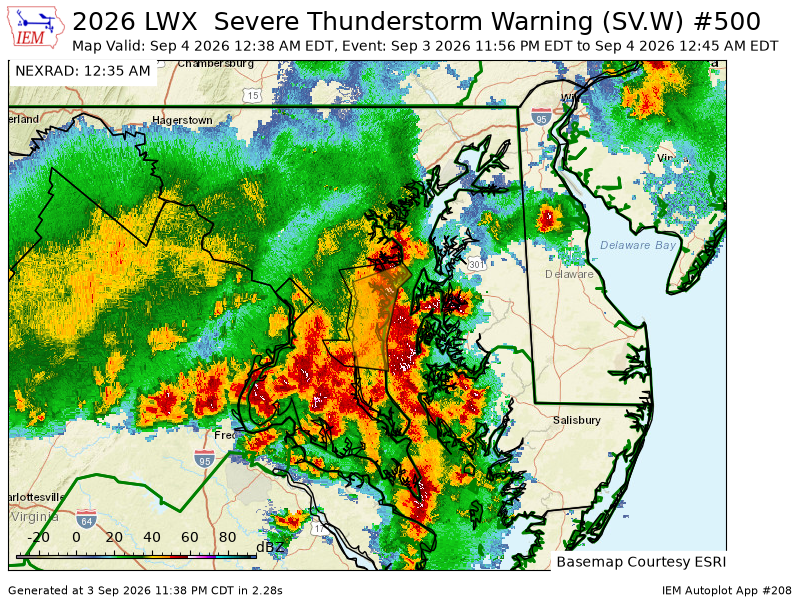 iembot_lwx's tweet photo. LWX expires Severe Thunderstorm Warning for Anne Arundel, Calvert [MD] https://t.co/2tPtXeDNWR https://t.co/V0RDbnUMPq