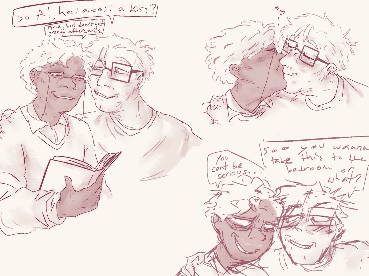 drifted_brush's tweet photo. I drew elderly MurderMedia again, I like to think Vincent is going blind in one eye
#murdermedia #radiostatic #radiosilence #vincentwhittman #alastor #HazbinHotelVox
#hazbinhotel https://t.co/NygL3tfRXo