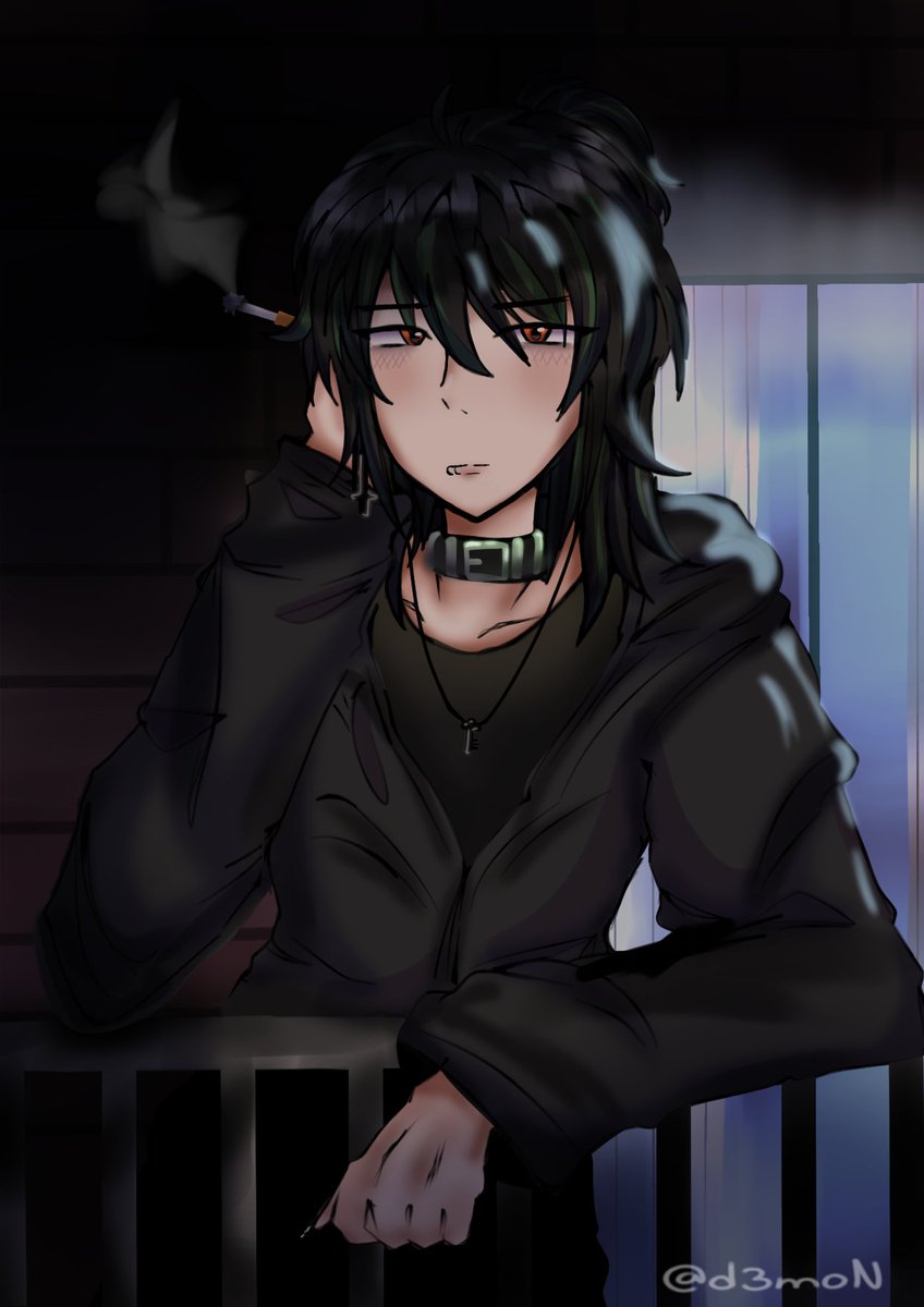 d3monN_x's tweet photo. Returning with Sol  #solivanbrugmansia #thekidattheback #TKaTB #visualnovel https://t.co/S0d2ovM1kP