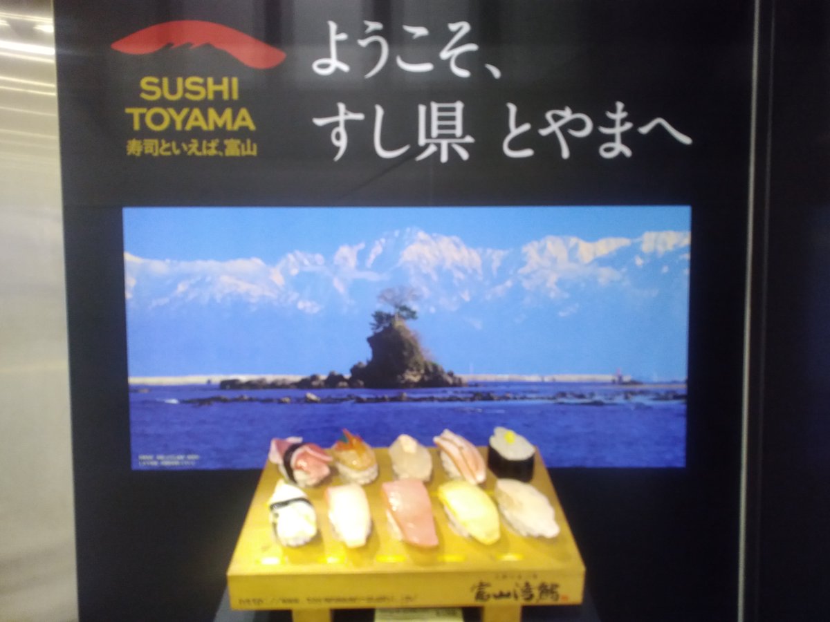 yosimonk's tweet photo. @ml7a2cs1b031480 このときは日本海側の景勝地を訪れ、富山市内は数時間しかいなかったので、私もまた行きたいです。　＃富山 https://t.co/in4jsDh4SC