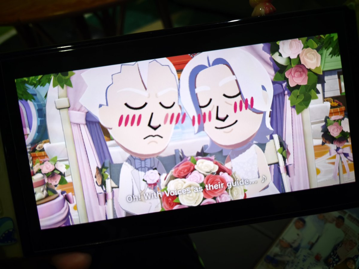 XianYuu's tweet photo. Pain in the ass to get them together and finally they're married 😭😭✨ https://t.co/pF9klJO94h