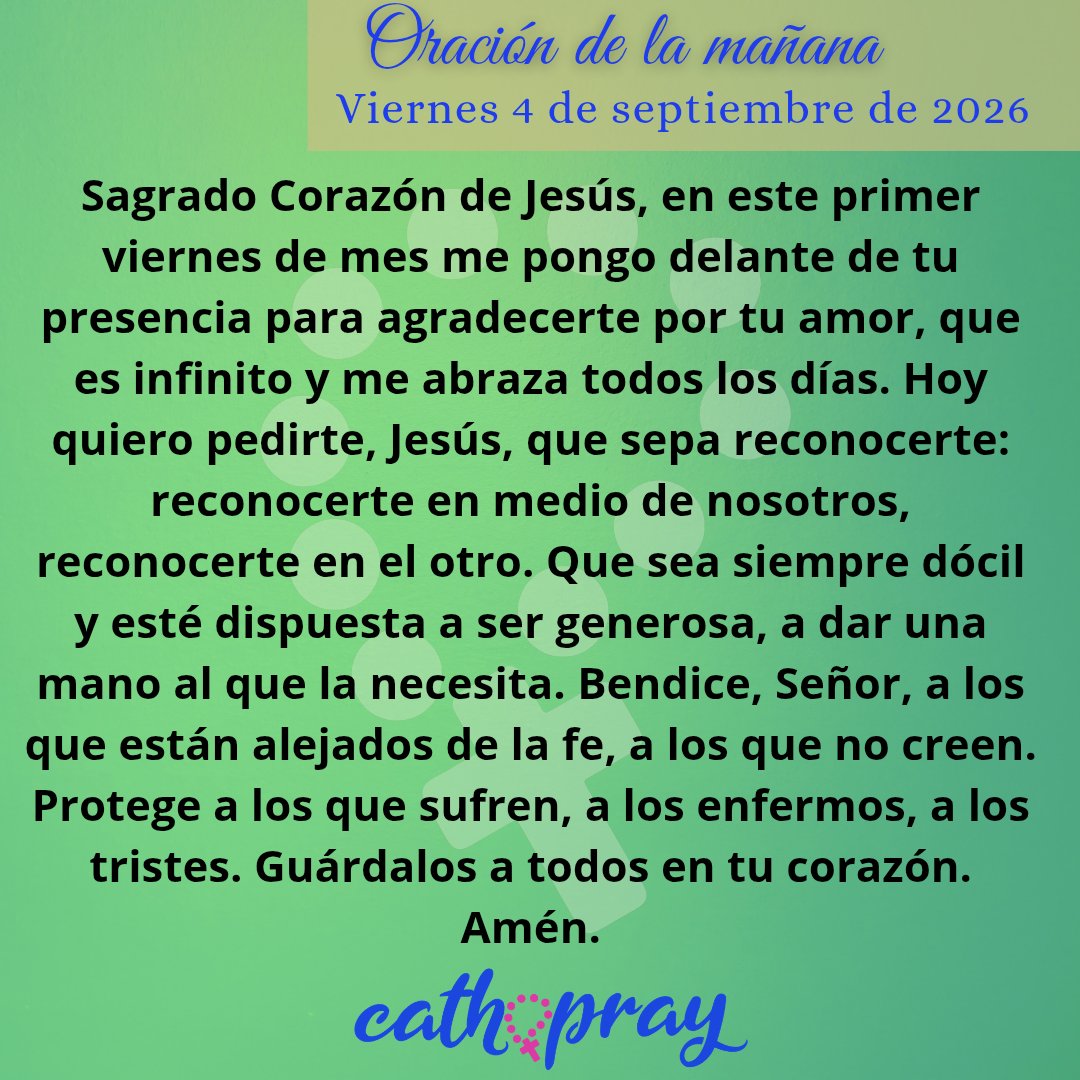 cathopray's tweet photo. #Oración de la mañana. Viernes 4 de septiembre de 2026.

* Laudes de hoy: https://t.co/ruW4OyFIiJ https://t.co/7JyOImKp9C