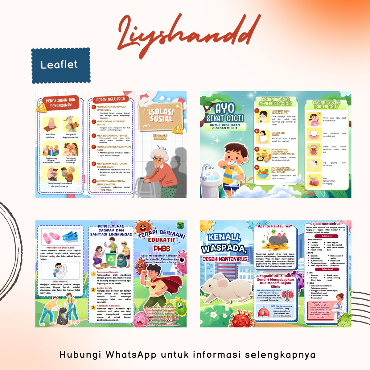 brokolifeu's tweet photo. Gaiiis pemesanan buka tiap hari yaa 🫶🏻
semua desain ready to order 😍✌🏻

🥝  Poster (A4,A5 maupun A3)
🥝 Leaflet / Brosur
🥝 Booklet 
🥝 Infografis

👇🏼Sila klik link untuk pesenan 👇🏼
https://t.co/5lc05pFrCh
#zonauang #zonajajan #jokiposter #jokileaflet #jokibooklet https://t.co/WaMm27Nc64