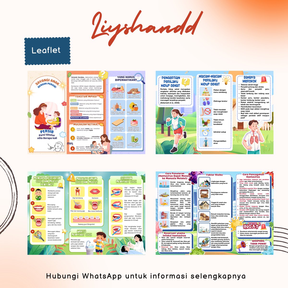 brokolifeu's tweet photo. Gaiiis pemesanan buka tiap hari yaa 🫶🏻
semua desain ready to order 😍✌🏻

🥝  Poster (A4,A5 maupun A3)
🥝 Leaflet / Brosur
🥝 Booklet 
🥝 Infografis

👇🏼Sila klik link untuk pesenan 👇🏼
https://t.co/5lc05pFrCh
#zonauang #zonajajan #jokiposter #jokileaflet #jokibooklet https://t.co/WaMm27Nc64