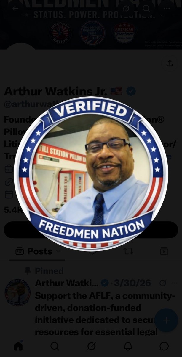 kdotcompton424's tweet photo. @MsKKester @arthurwatkins is a scammer 

He begs for donations and claims he’s doing work for us

He claims he’s doing freedman verifications but he’s not 

He’s taken tens of thousands of dollars from me and my family then ghosted us

We will be suing him in court very soon! https://t.co/Jv99IV621Z
