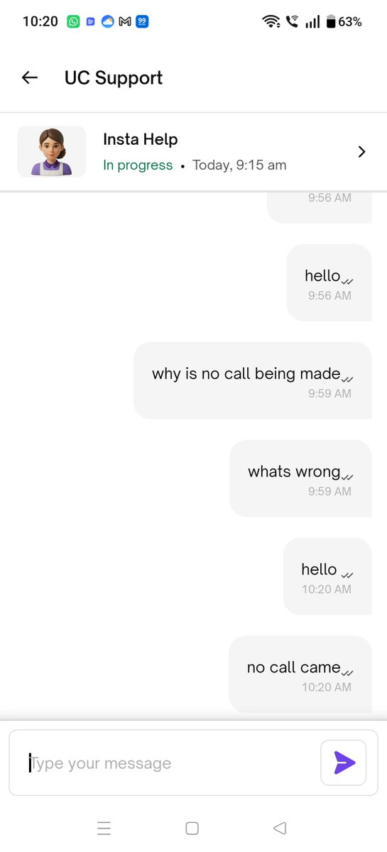 Jayanta1210's tweet photo. @urbancompany_UC  no one calls waiting for 1 hour almost . is this how customer service works for insta help https://t.co/SYD1qihXS3