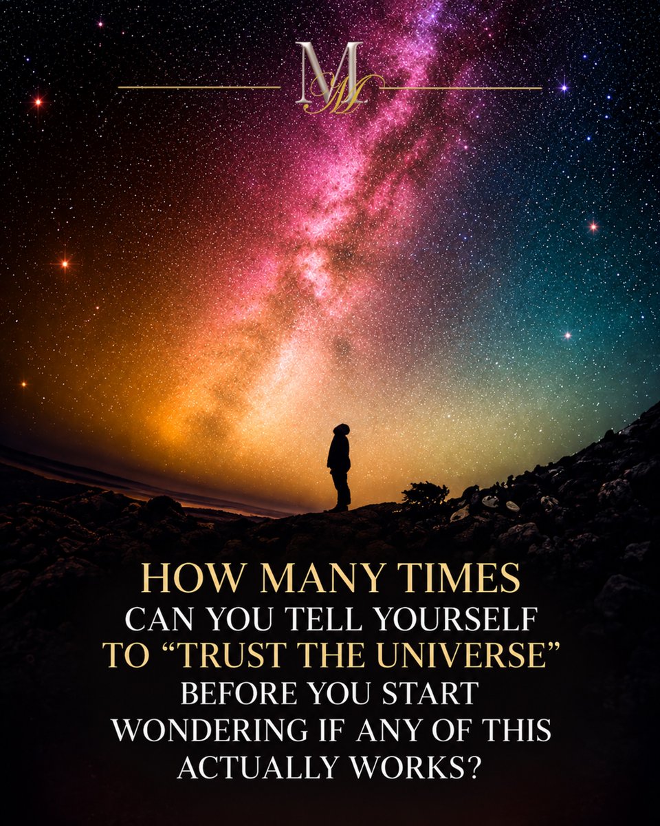 MagnifiqueLOA's tweet photo. How many times can you tell yourself to “trust the Universe” before you start wondering if any of this actually works?

Perhaps it’s the underlying frequency you’re bringing to it.

Step Two — Resonance with Bob Proctor.

https://t.co/l9j49KA7f6

#LawOfAttraction #BobProctor https://t.co/kK5lJ0Usza