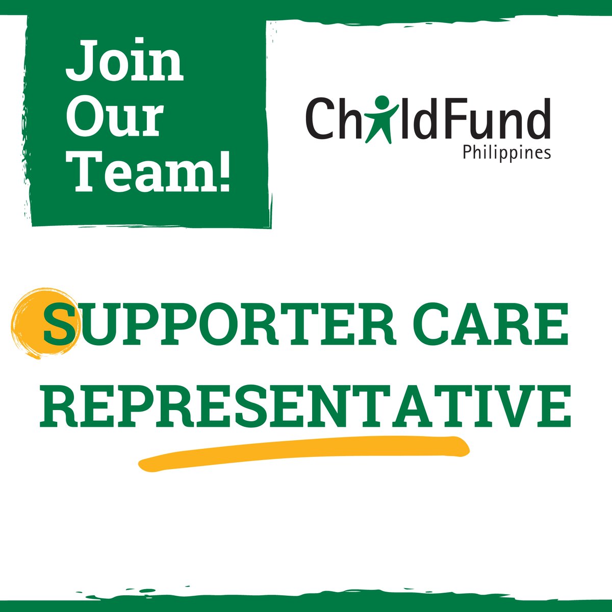ChildFundPh's tweet photo. We’re hiring at @ChildFundPH! Join our team &amp; make an impact on children’s lives.

🟢 Accountant: https://t.co/mLofXrFkDe 

🟢 Supporter Care Rep: https://t.co/l9pgPW6GIY

🗓 Deadline: Sept. 11, 2026 (Fri)
📌 Only shortlisted applicants will be contacted.

#HiringPH #JobVacancies https://t.co/cBlBoQkJoW