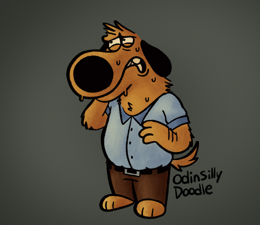 OdinSillyDoodle's tweet photo. douglas doodle I chose to colour... bcuz yes..!! https://t.co/JXYsK3ISdU
