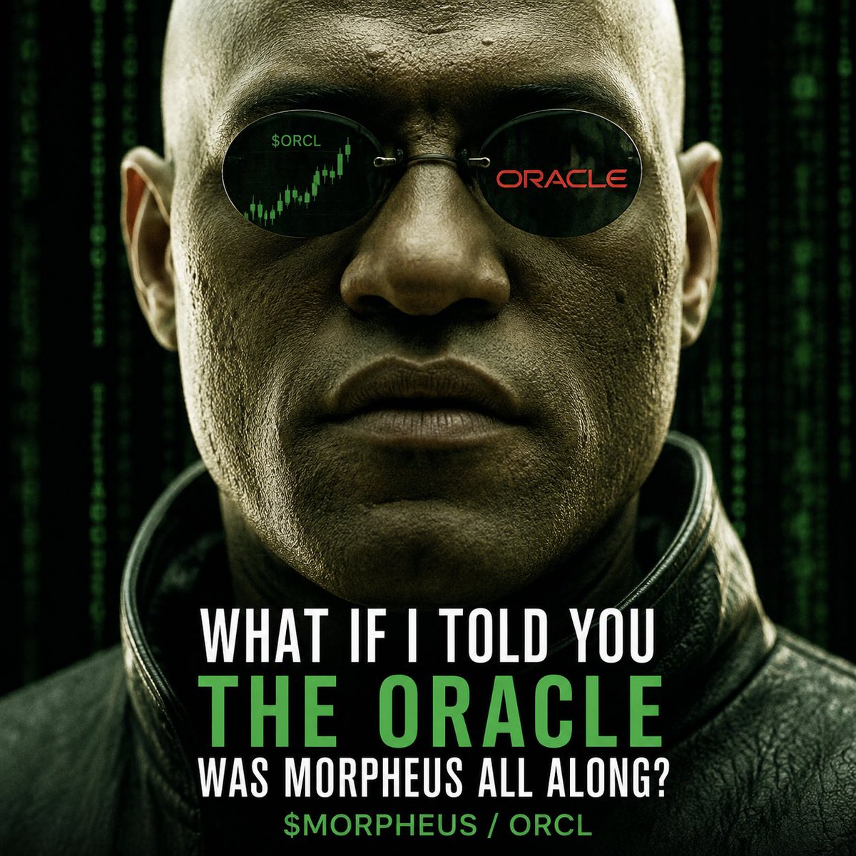 MORPHEUS_ORACLE's tweet photo. @MrWhale Morpheus is the Oracle now live on @longdotxyz 

0x83BB675Ad517073d3A459AD749b53ab040591e18 https://t.co/G8LGW0hRSw