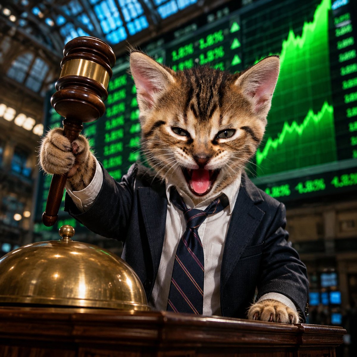 TygrOnRH's tweet photo. Opening bell means buy! https://t.co/M8VgzpyPl1
