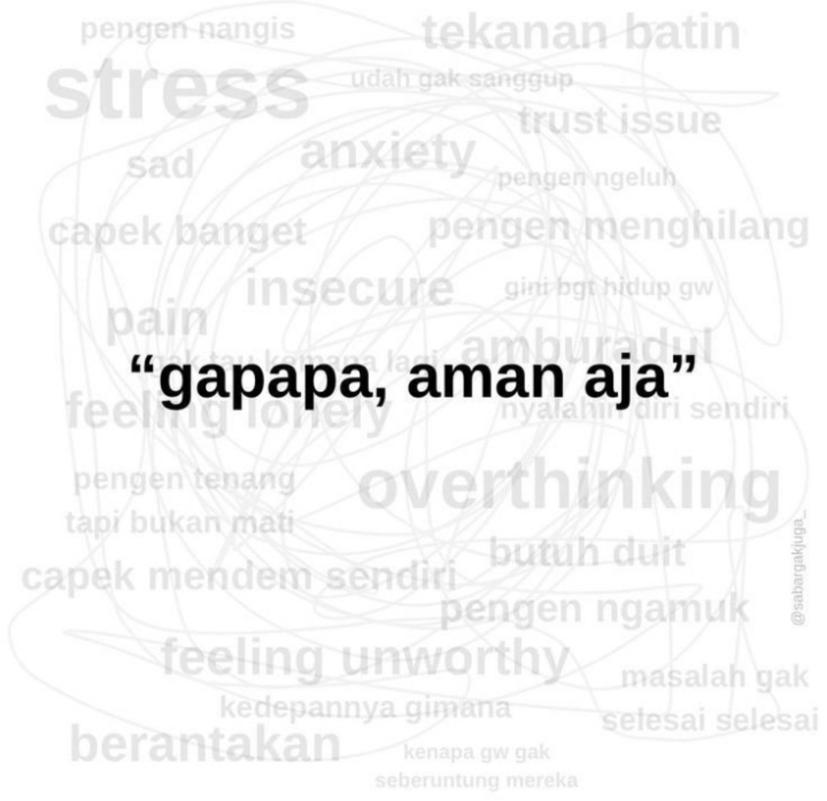 Hanan91th's tweet photo. Gapapa kok https://t.co/nqkv4JzS79
