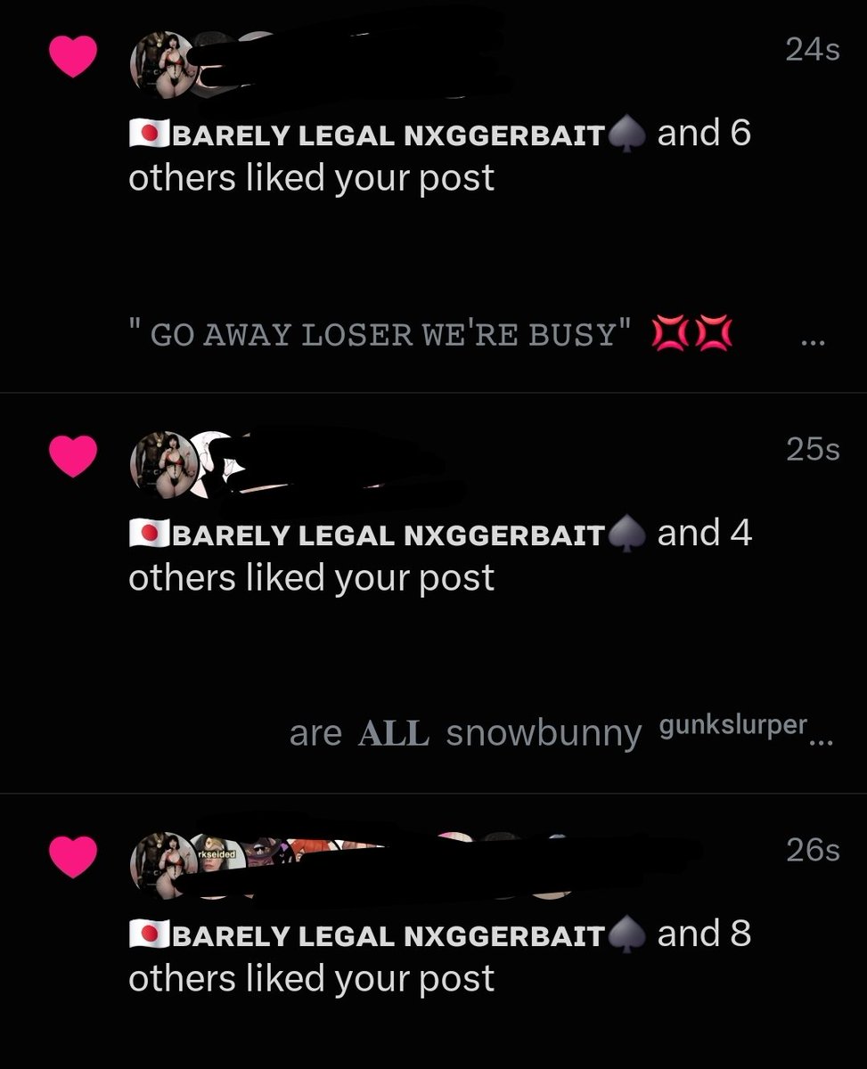 worstblckfatass's tweet photo. ㅤㅤㅤ
ㅤㅤ @WOBBLYZULUBAIT 
ㅤㅤㅤㅤㅤ
just  say  you   𝒘𝒂𝒏𝒏𝒂  𝒈𝒆𝒕  
ㅤㅤ𝐑𝐀𝐏����𝐃 𝚗' 𝐁𝐑𝐄𝐃  while  your  "out with   𝑓𝑟𝑖𝑒𝑛𝑑𝑠 " 🖕🏾🦍
ㅤㅤㅤ
ㅤㅤ https://t.co/YGLRA6Qnib