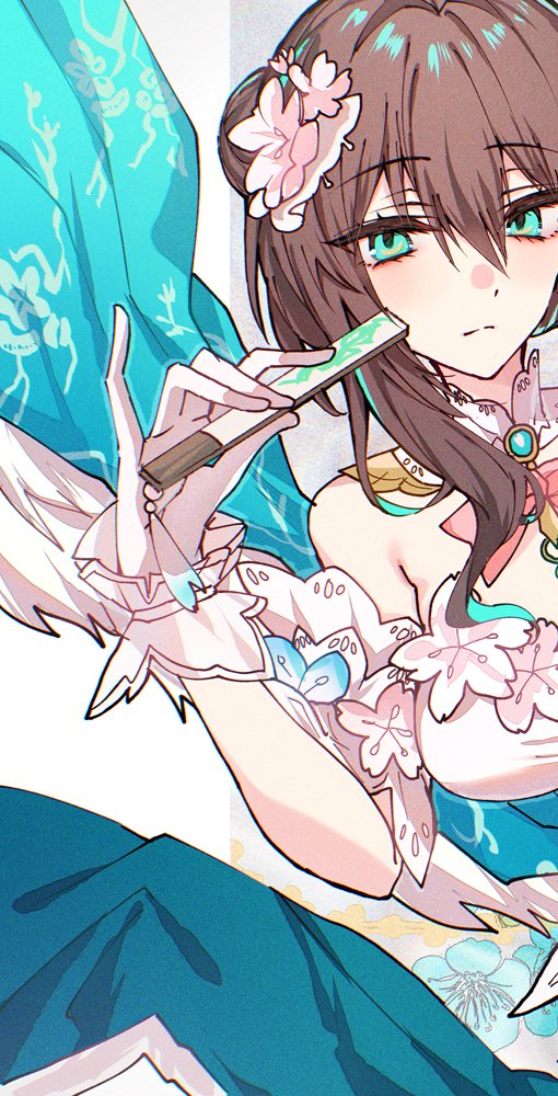 kinona_omochi's tweet photo. 紙上に咲く雪梅/ルアン・メェイ
#HonkaiStarRail #RuanMei https://t.co/0MDIsx1nVb