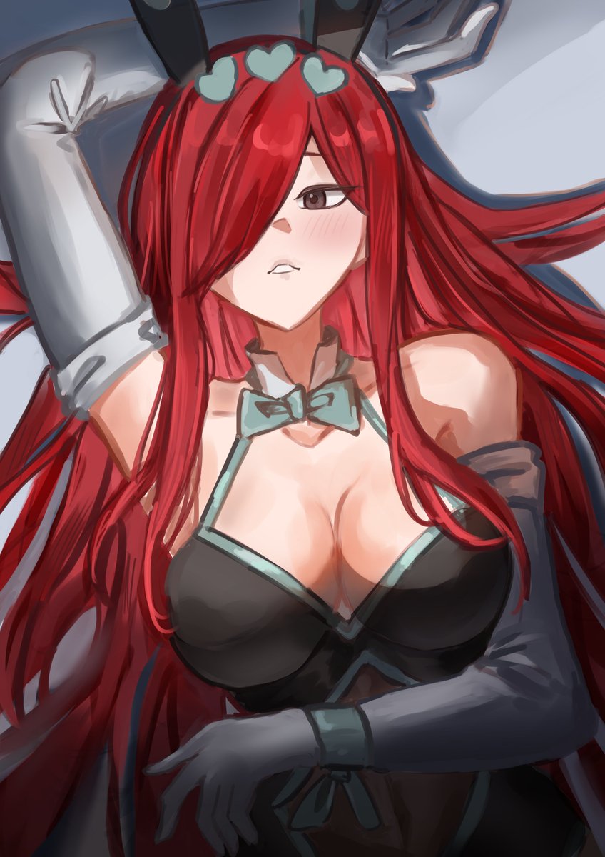 Ethaxor's tweet photo. Erza Scarlet in her bunny suit

#Fairytail #ErzaScarlet https://t.co/rWbrVqlTp2