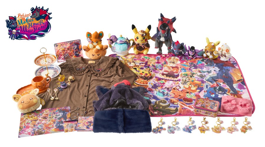 pokecamatomeru's tweet photo. ハロウィンをテーマにしたグッズ「Pokémon Magic Hour Illusion!」が、ポケモンセンターに登場

📅発売日
9月12日(土)
※ポケセンオンラインは9月10日(木)10時

✅ぬいぐるみ Pokémon Magic Hour Illusion!
・ピカチュウ
・ゾロアーク
・パモ
・ポットデス(がんさくフォルム)
✅マスコット Pokémon Magic Hour Illusion! ゾロア
など

✅詳細
https://t.co/z8NY8duRkw