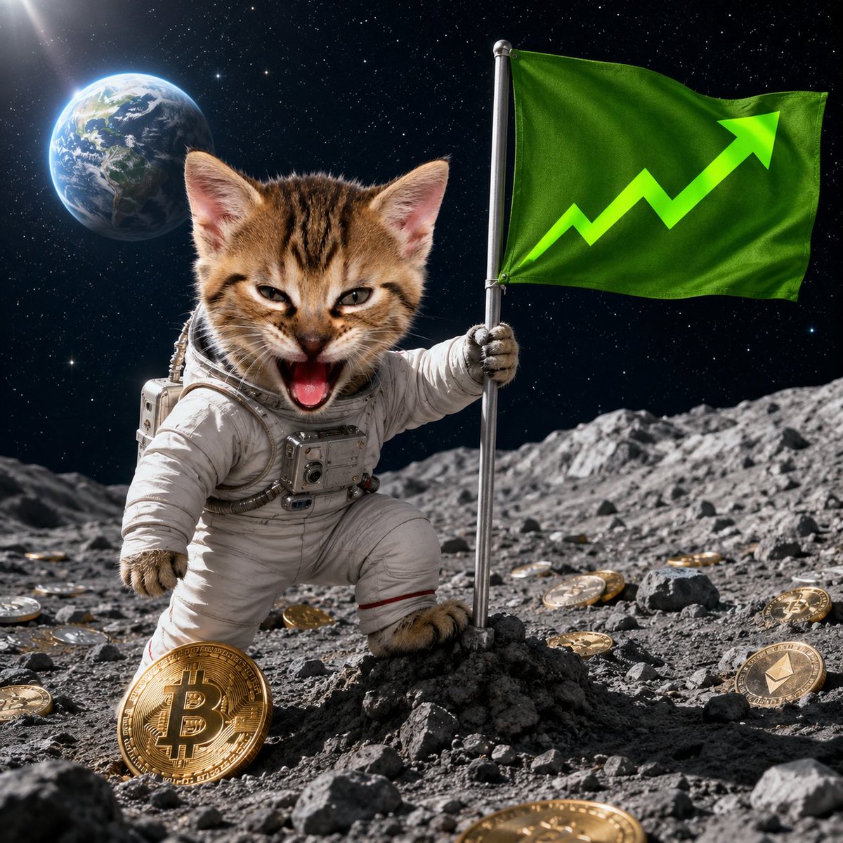 TygrOnRH's tweet photo. Tygr is a mooner, see you in space! https://t.co/OD5LODzbs6