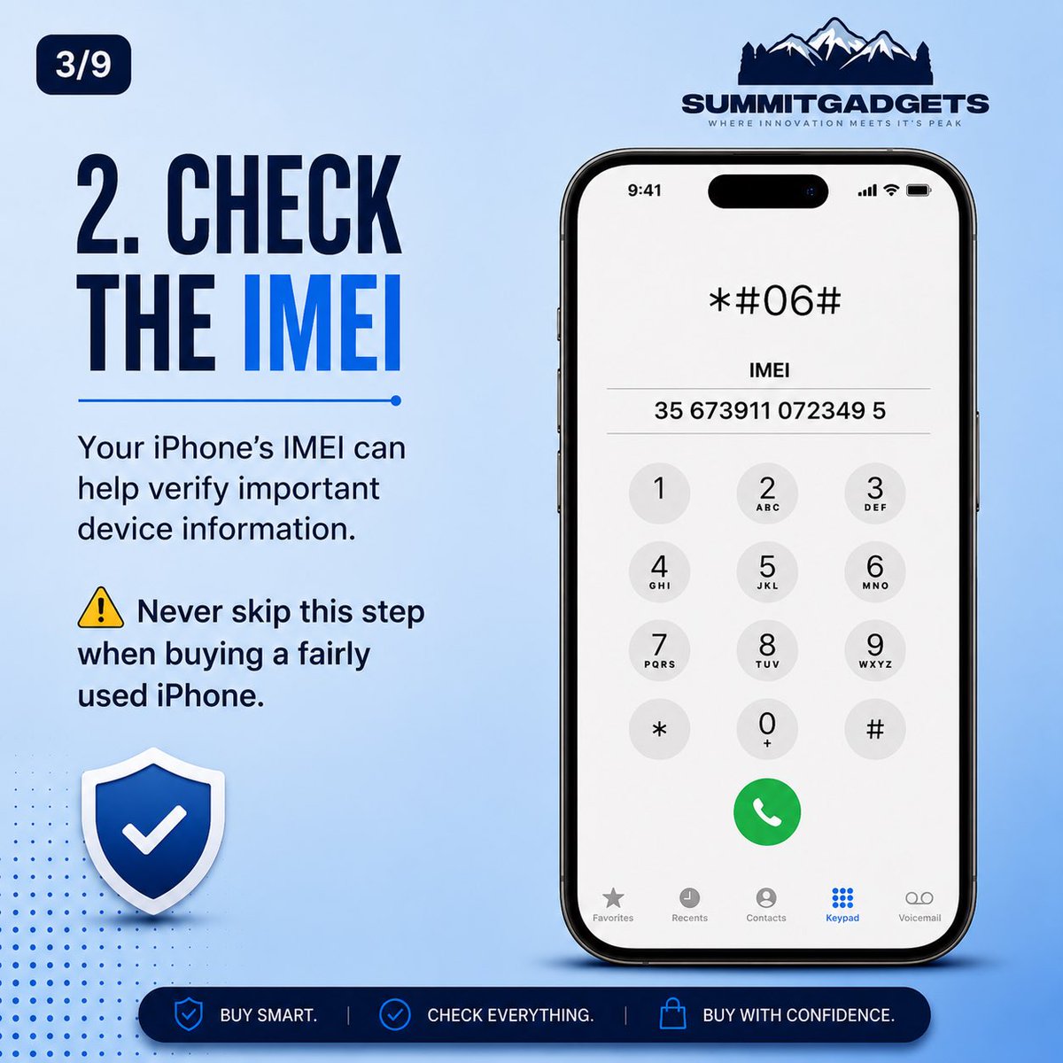 Summitgadgets's tweet photo. TGIF!
Itโs Friday and I know some of us are eager to go change our phones to be able to enjoy the weekend properly!
Just a little help reminder from @Summitgadgets to you!
THINGS TO CHECK BEFORE BUYING THAT IPHONE!
1/2
#ometv #phonestore #phonesinabj https://t.co/F7jOguJ0CC