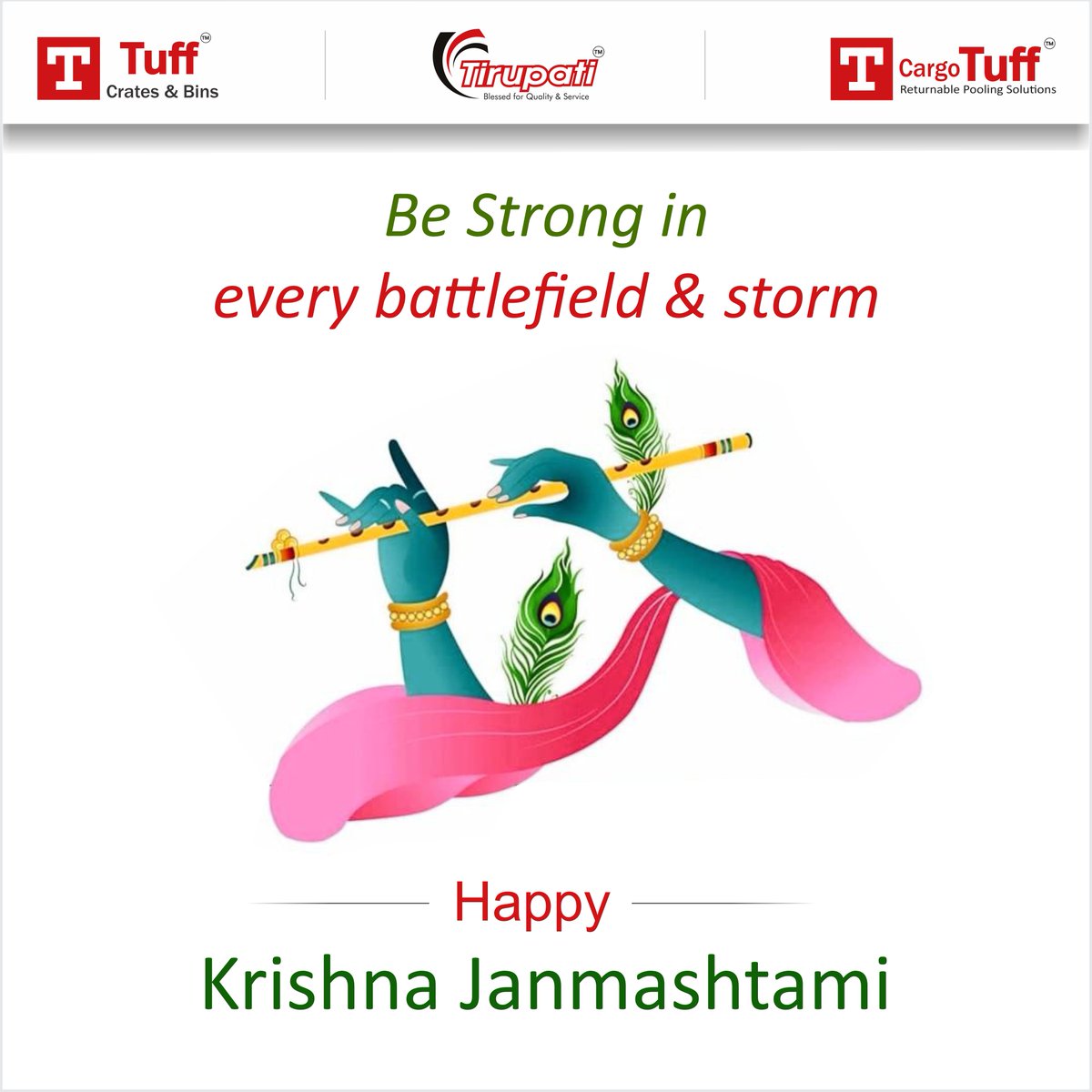 PvtTirupati's tweet photo. #KrishnaJanmashtami
#Janmashtami
#HappyJanmashtami
#ShriKrishna
#RadheKrishna
#JaiShriKrishna
#KrishnaBlessings
#ReturnablePackaging
#StrongerTogether
#TuffCratesAndBins
https://t.co/tPeHeNUNnI https://t.co/lv38OPRStk