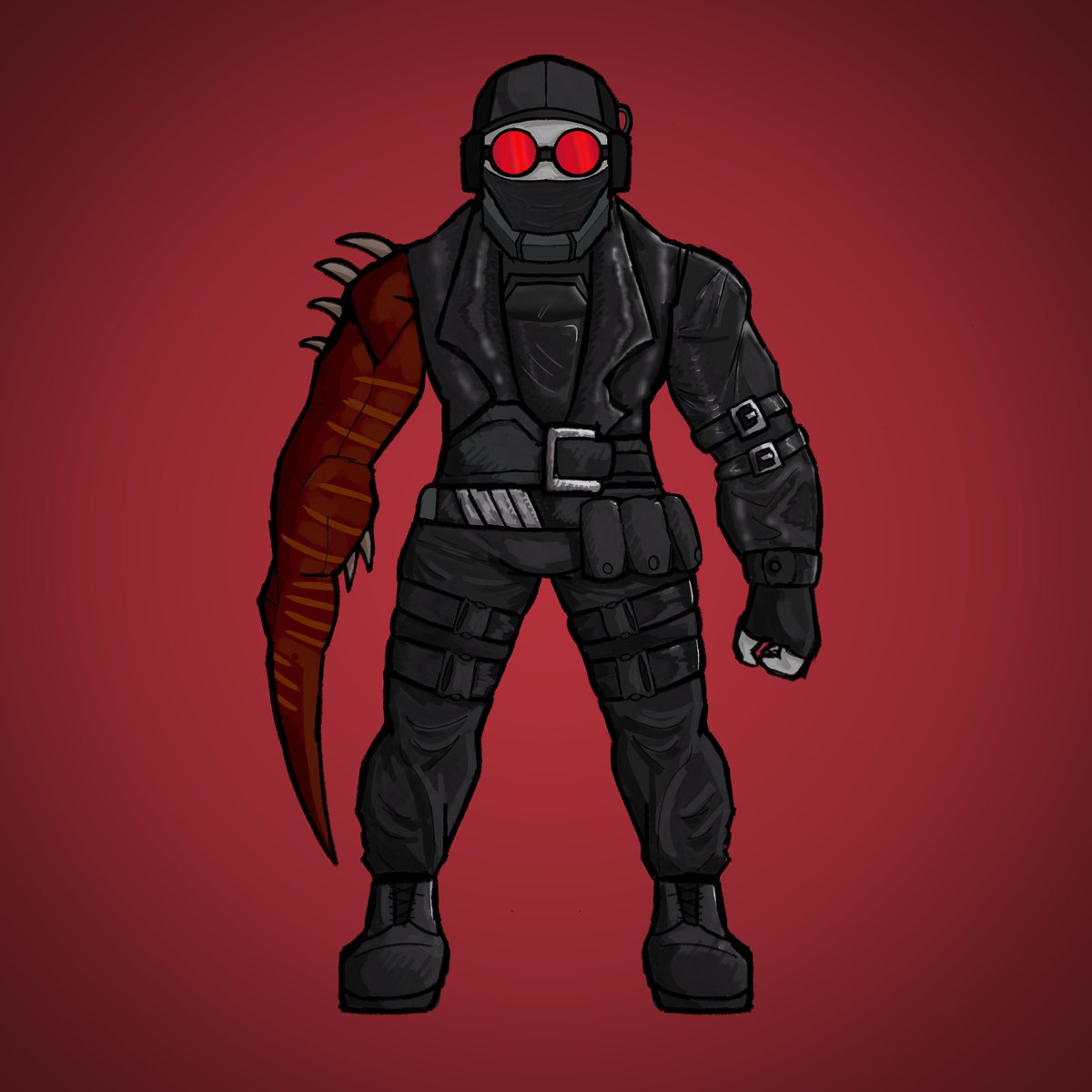 Kestianart's tweet photo. MAG Hank 
#madnesscombat https://t.co/2TXvE6ojIy