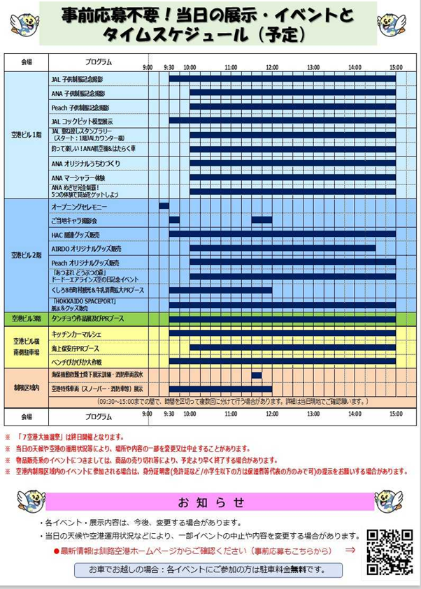 senkanren's tweet photo. #たんちょう釧路空港 #そらフェス
9月5日（土）空の日イベント「そらフェスin釧路空港2026」が開催されます。事前募集（応募）は終了していますが、当日参加OKのご当地キャラ撮影会やJAL、ANAの子供制服撮影のほか、多くのイベントもあり、例年お子様連れに大人気です。イベント参加者の駐車料無料！ https://t.co/kLvQcPYfFB