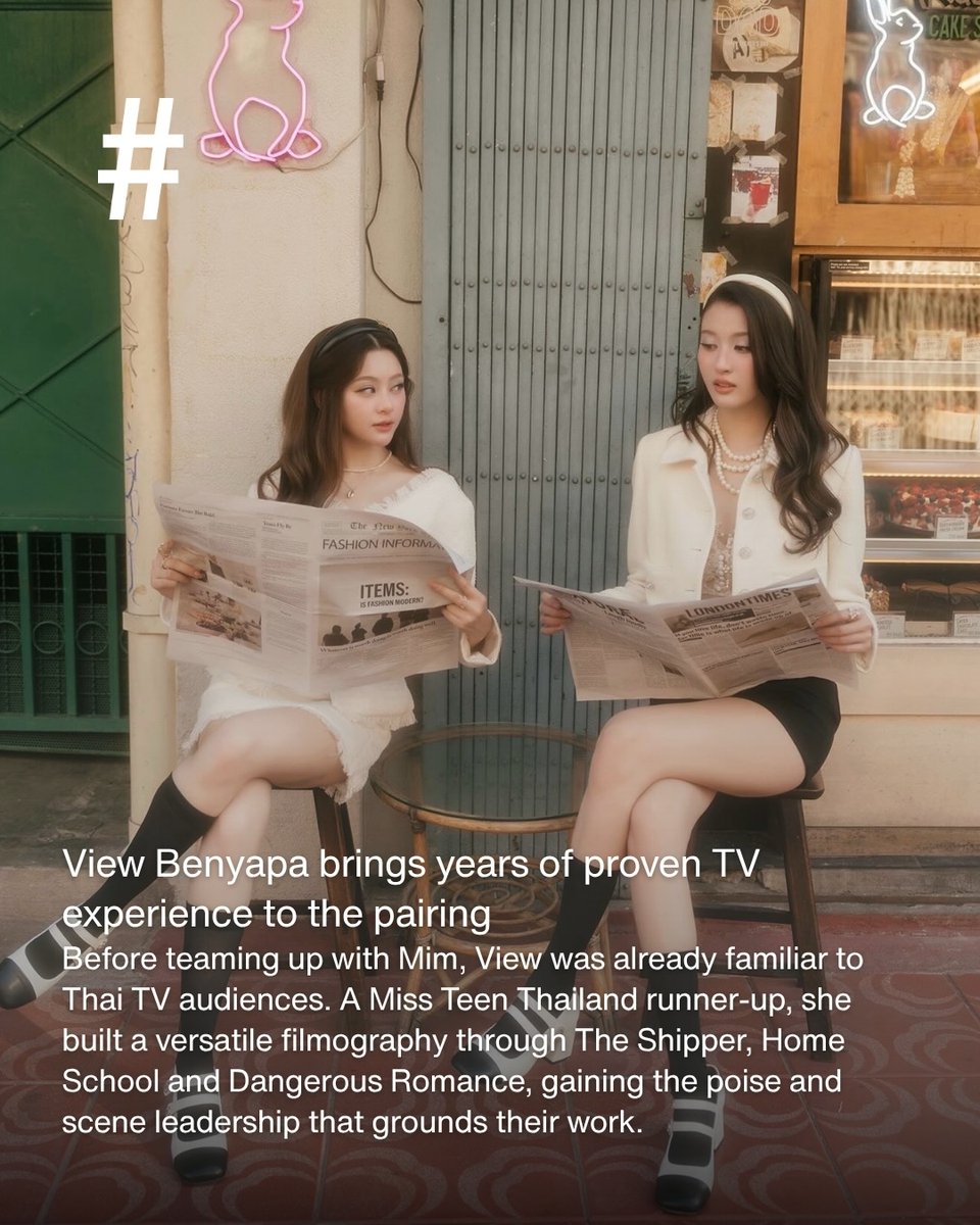 ViewMimSG's tweet photo. [🤎🤍] 040926 | hashtag_legend — IG Post Update

5 things to know about GL duo View &amp; Mim Article 🔗: https://t.co/xGRy2XTf8P

#ViewMim #วิวมิ้ม https://t.co/Trp5cFawAQ