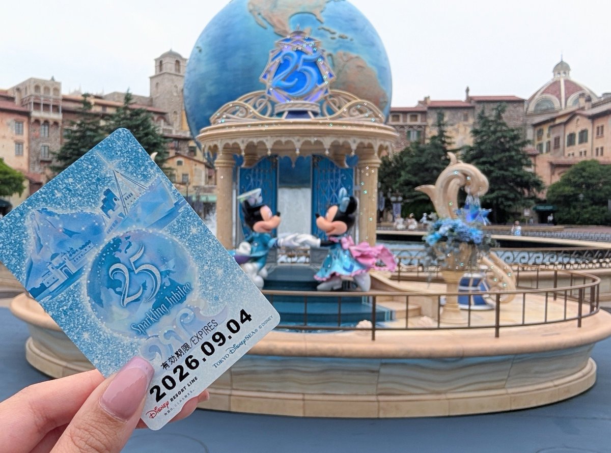 bbneelah's tweet photo. 東京ディズニーシー25周年おめでとうございます。 https://t.co/KOwzDW15F4