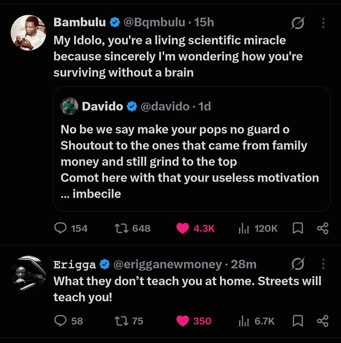 MemesAndCruise's tweet photo. @erigganewmoney Algorithm 😂😂😂 https://t.co/e42JJ5jS2O