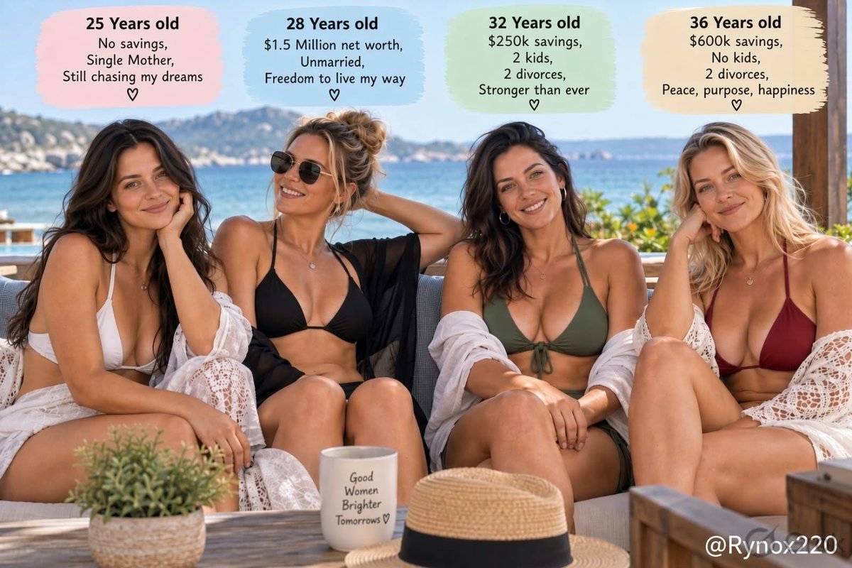 Rynox220's tweet photo. Imagine you’re 28 and looking for a life partner. Which woman would you choose? https://t.co/vGr8cbyyxK