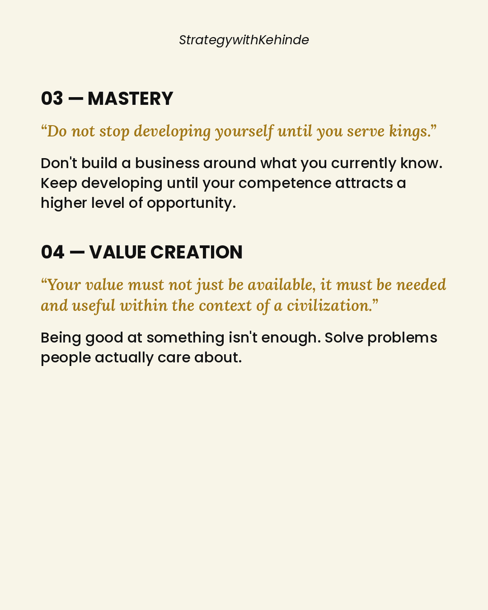 Kennie02831462's tweet photo. Most business owners ask the wrong question: "How do I make more money?"
Slide through learn from Apostle Joshua key principles:
#BusinessStrategy #ApostleJoshuaSelman #Entrepreneurship #BusinessGrowth #StrategyWithKehinde https://t.co/7X2luASCLk